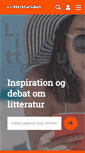 Mobile Screenshot of litteratursiden.dk